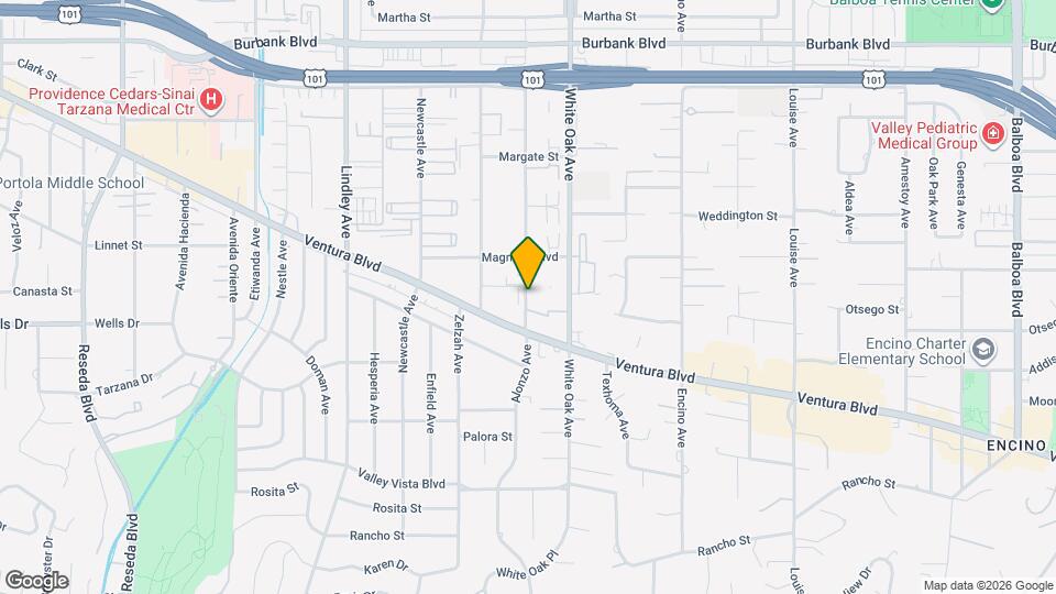 Encino Towers Apartments Map and Location Details