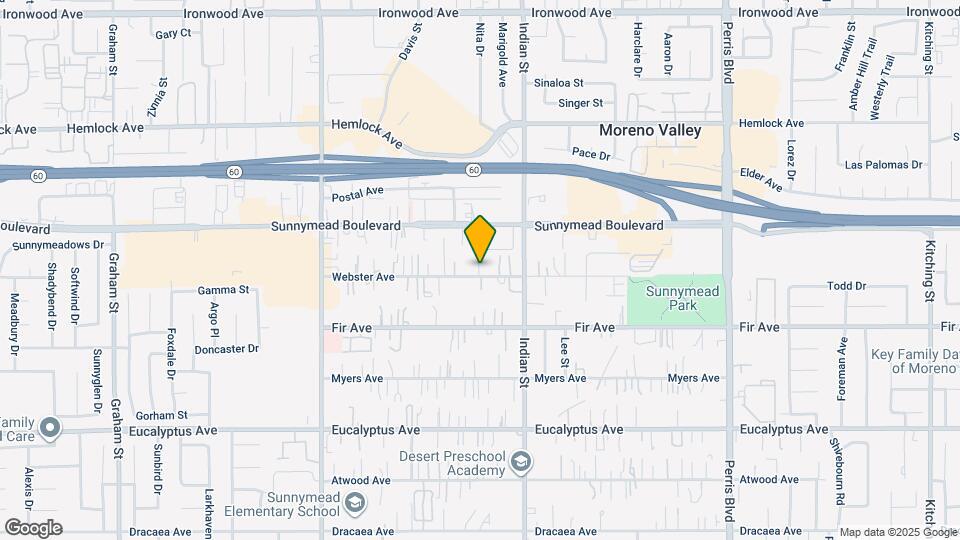 24422 Webster Ave Mapa y Detalles de la Ubicación