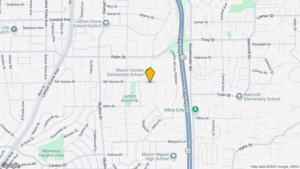 8369 Mt Vernon St Map and Location Details