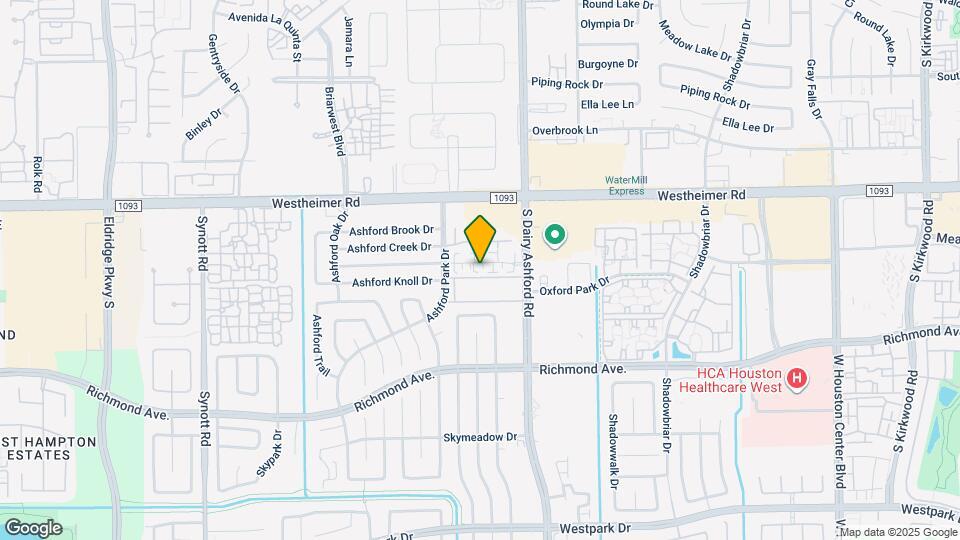 12615 Ashford Meadow Dr Mapa y Detalles de la Ubicación