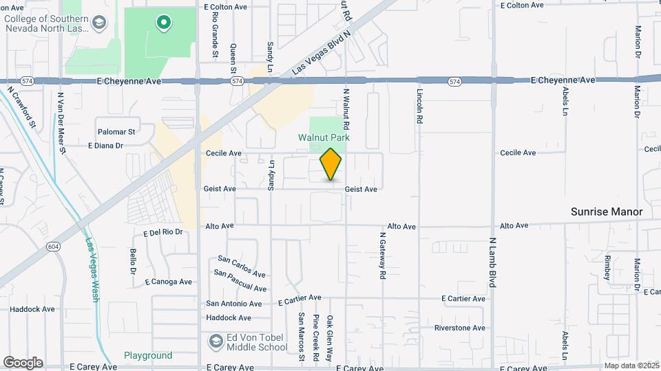 3861 Soda Springs Dr Map and Location Details