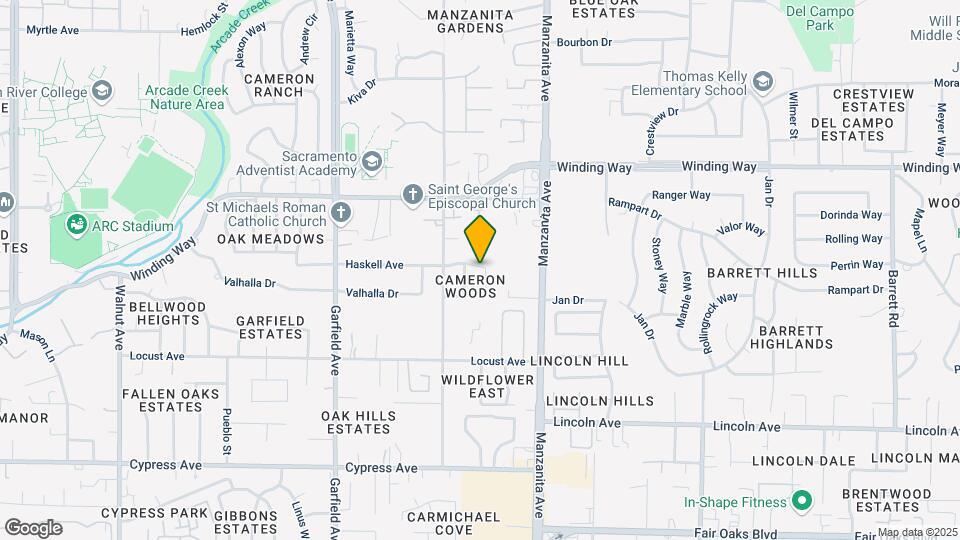 5730 Haskell Ave Map and Location Details