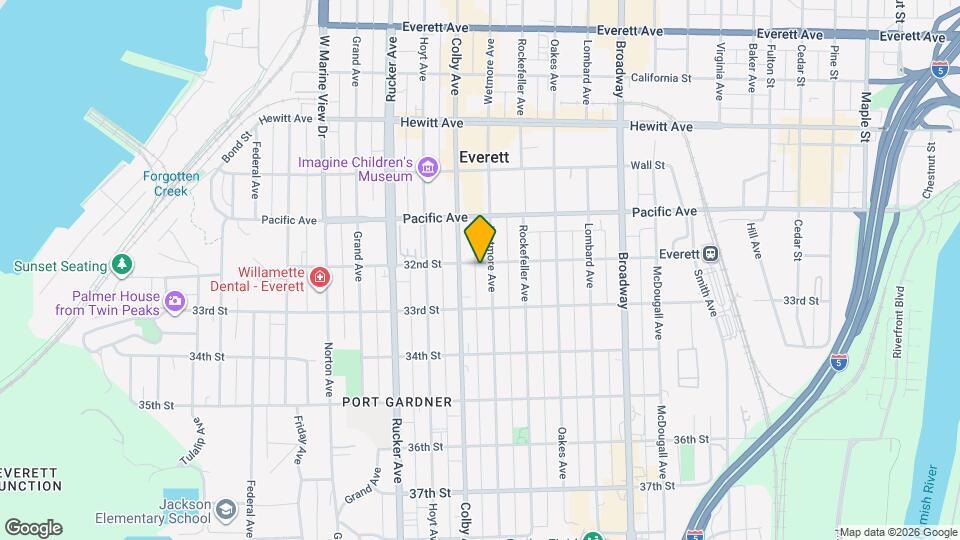 1616 32nd St Map and Location Details