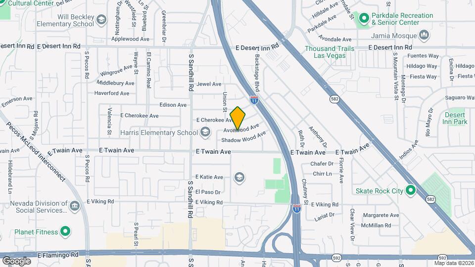 3979 Avonwood Ave Map and Location Details