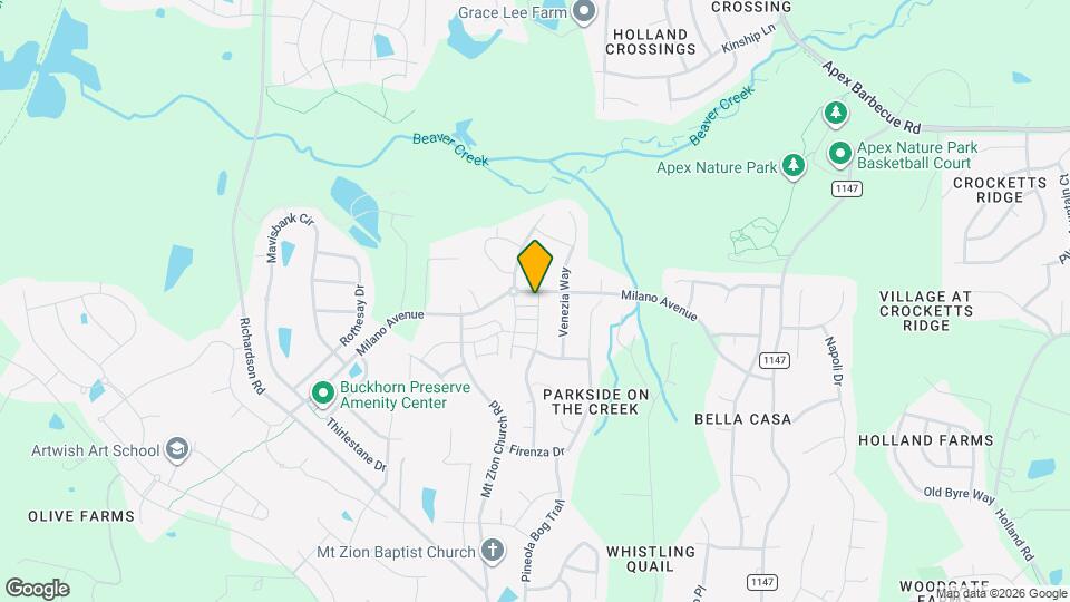 2781 Milano Avenue Map and Location Details