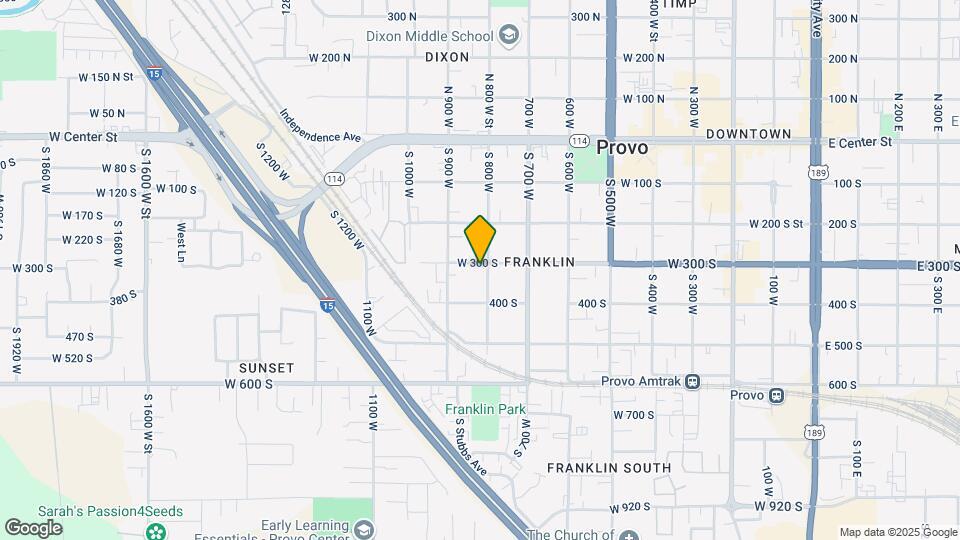 815 W 300 S, Unit 2 Map and Location Details