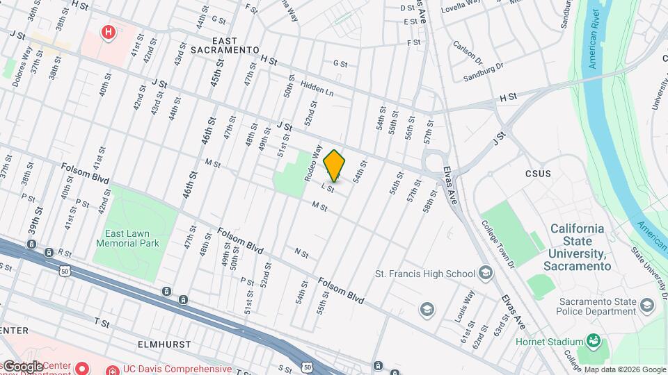 5309 L St Map and Location Details