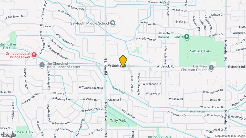 1376 W Pebblestone Dr Map and Location Details