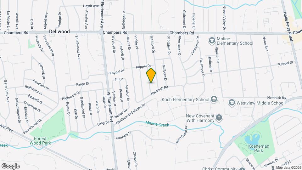 9722 Lorna Ln Map and Location Details