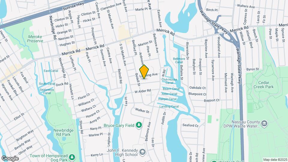 2711 Anthony Ave Map and Location Details