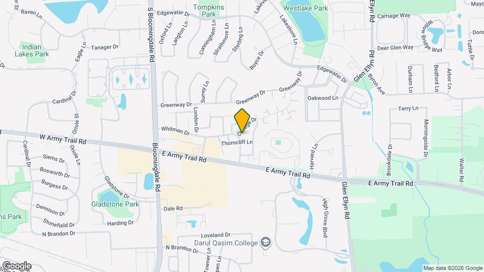 2155 College Dr Map and Location Details