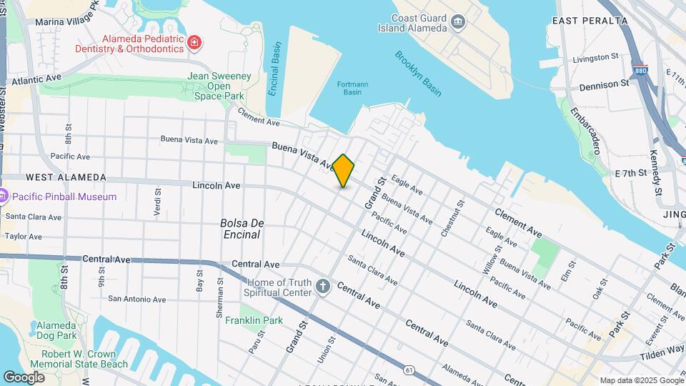 1702 Paru St Map and Location Details