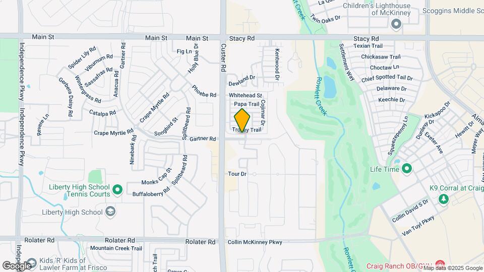 8808 Paradise Dr Map and Location Details