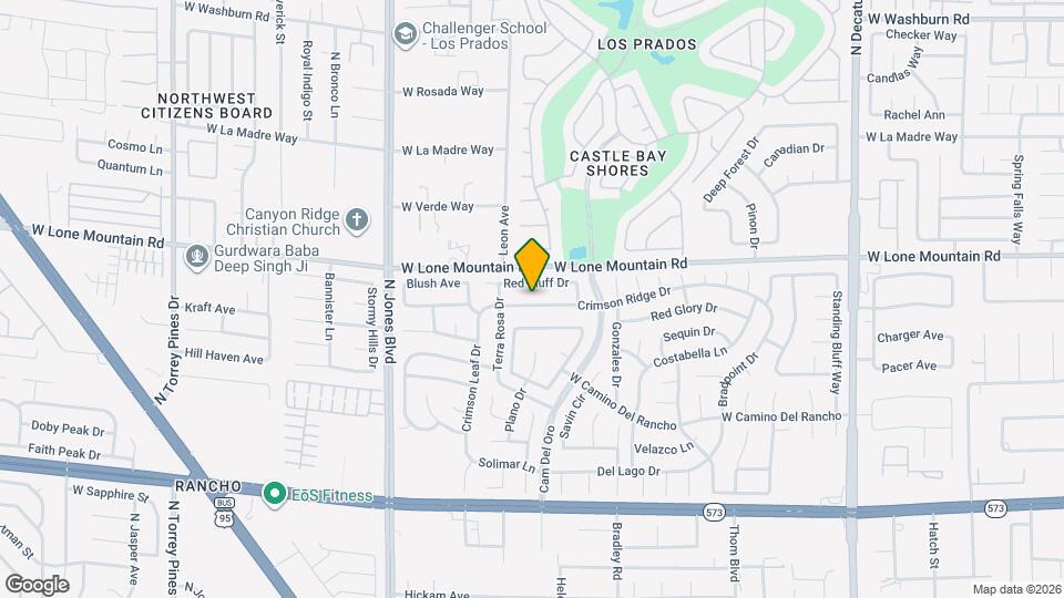 5608 Crimson Ridge Dr Map and Location Details