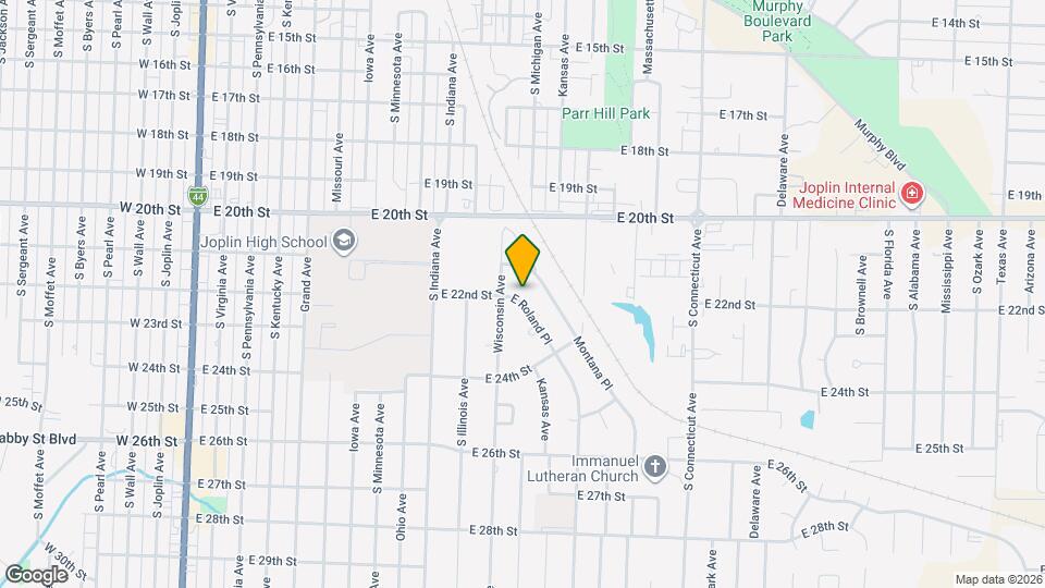 1205 Roland Ave Map and Location Details