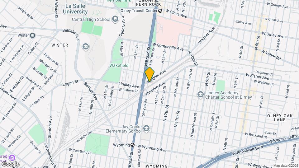 5115 Old York Rd, Unit 3 Map and Location Details