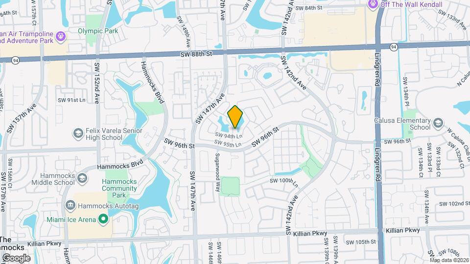 9437 SW 145th Pl Map and Location Details