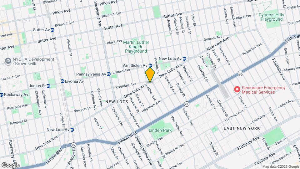 534 New Lots Ave Map and Location Details