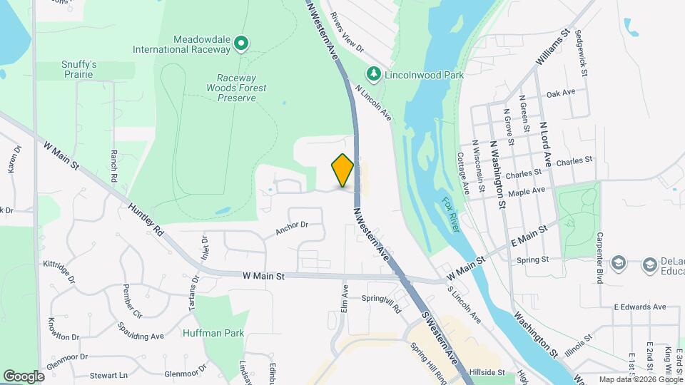 203 Spring Point Dr Map and Location Details