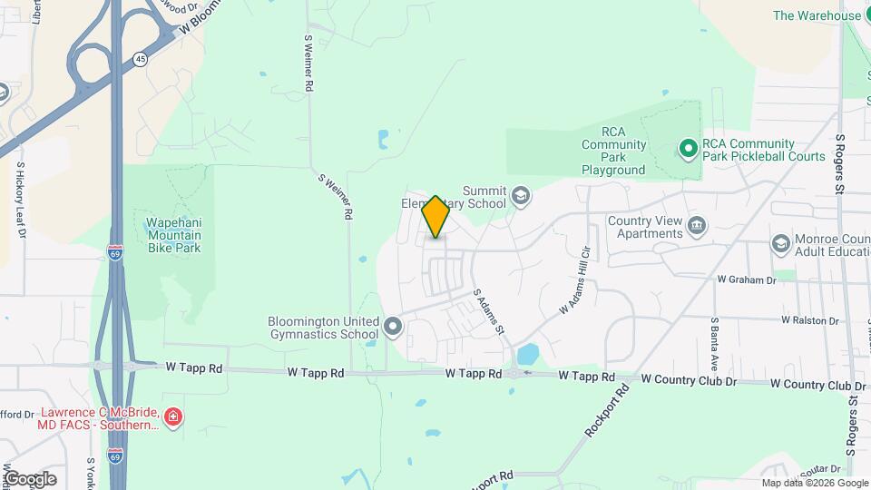 1768 W Countryside Ln Map and Location Details