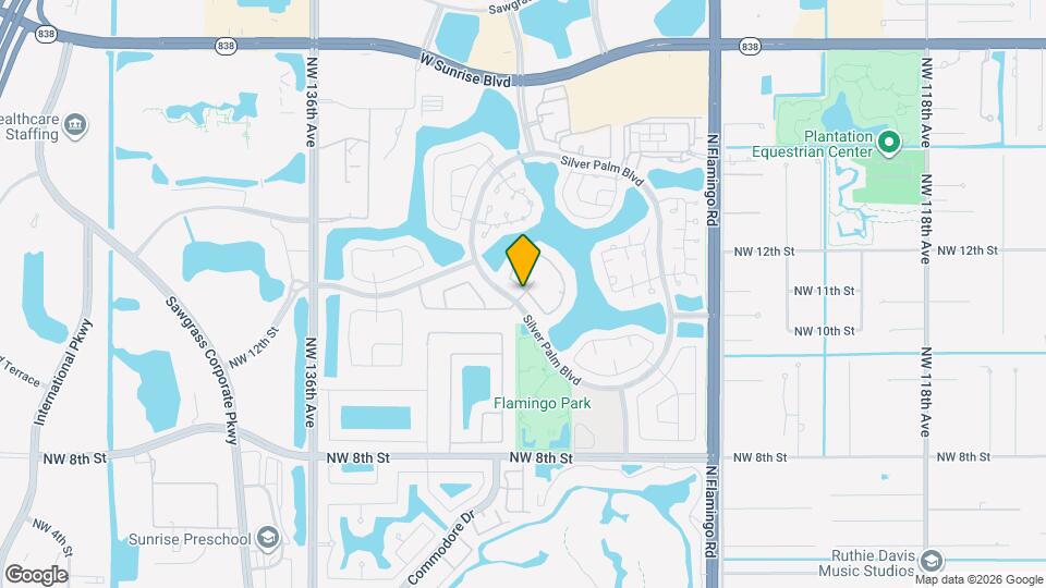 12672 NW 11th Dr Mapa y Detalles de la Ubicación