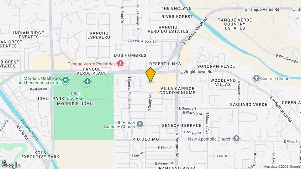 7742 E Tanque Verde Ln Map and Location Details