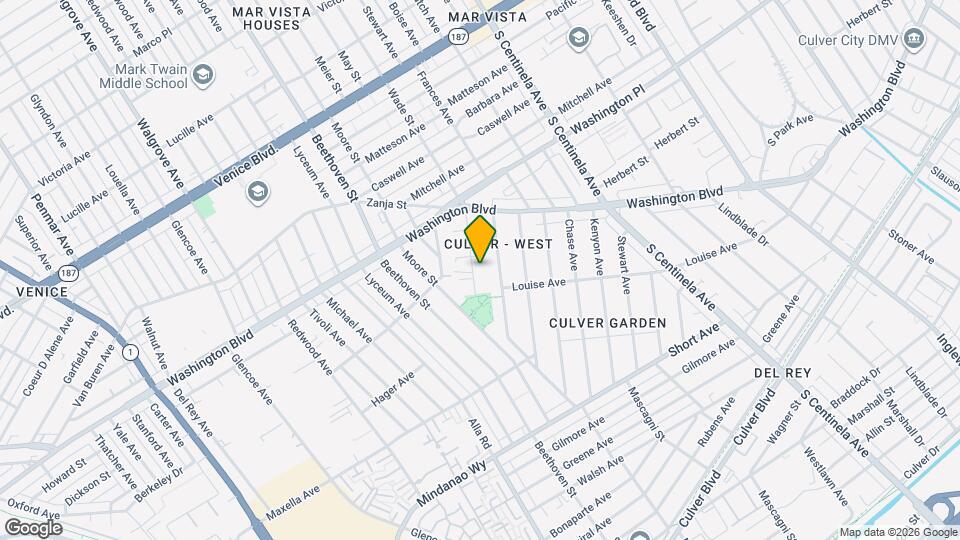 4118 Wade St Map and Location Details