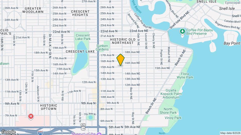 1430 1st St N Map and Location Details