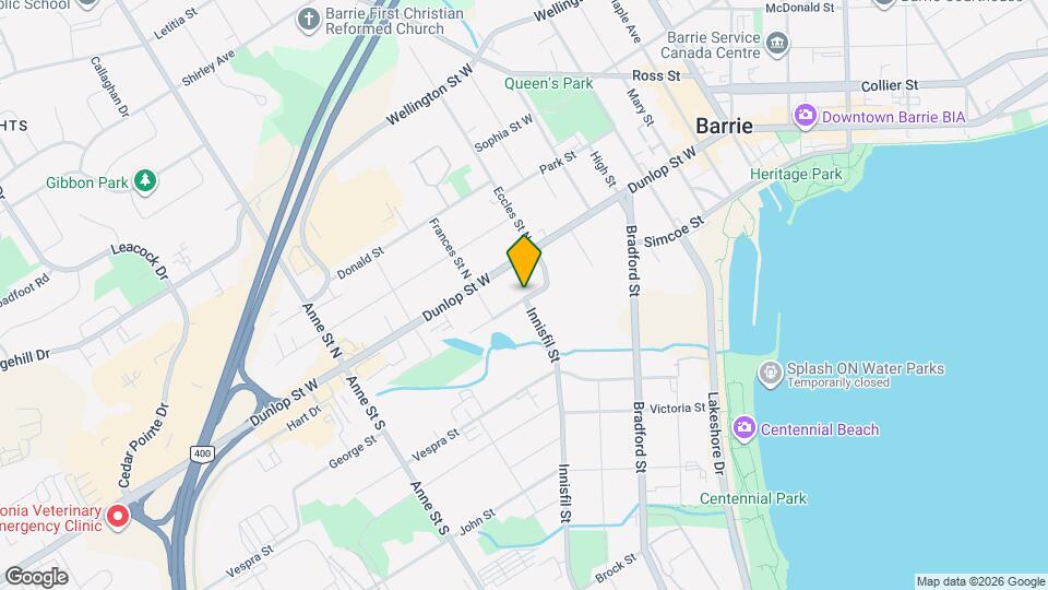 14 Perry St Map and Location Details