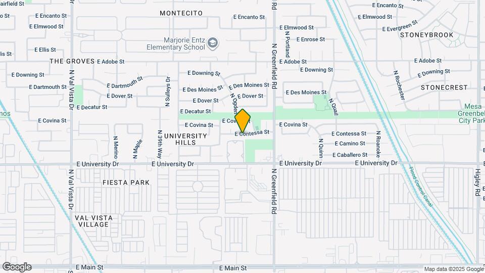 4307 E Contessa St Map and Location Details