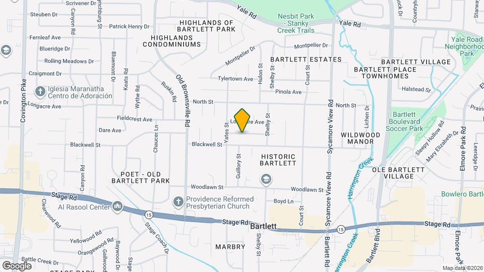 5625 Fieldcrest Ave Map and Location Details