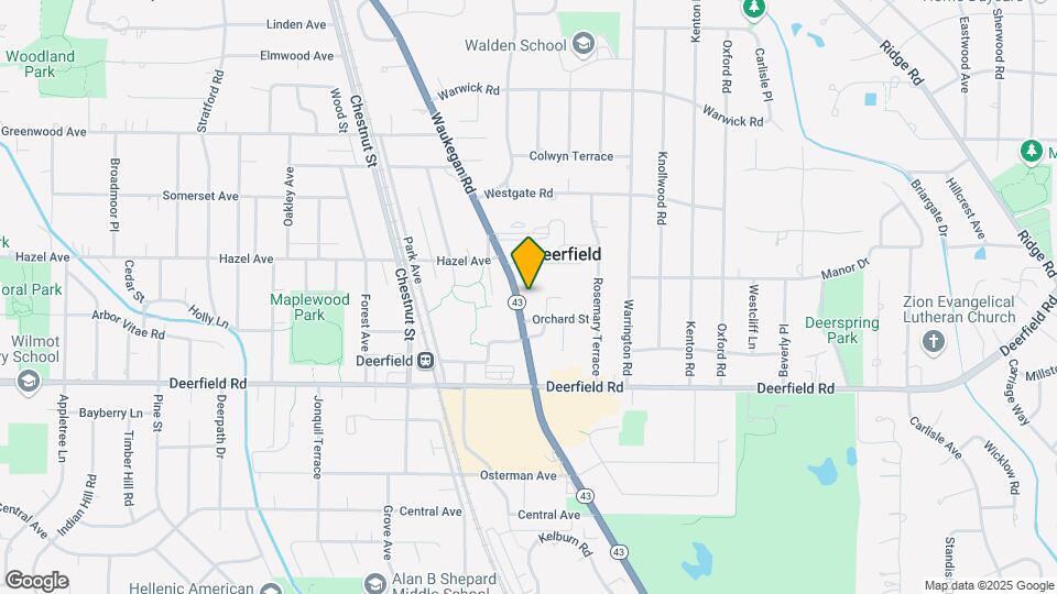 933-951 Waukegan Rd Mapa y Detalles de la Ubicación