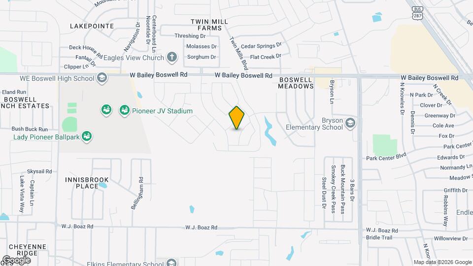 5232 Boulder Vly Dr Map and Location Details