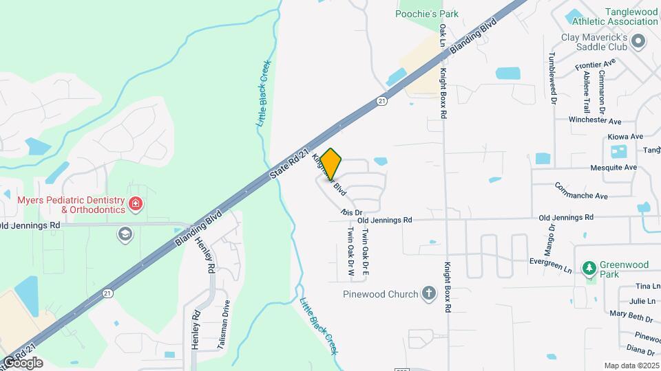 1553 Kingfisher Blvd Map and Location Details