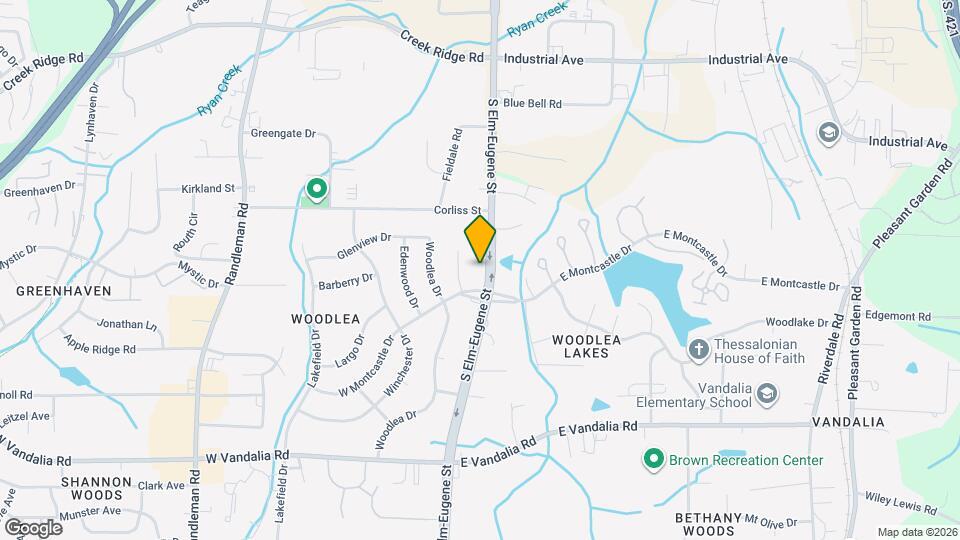 3222 S Elm-Eugene St Map and Location Details