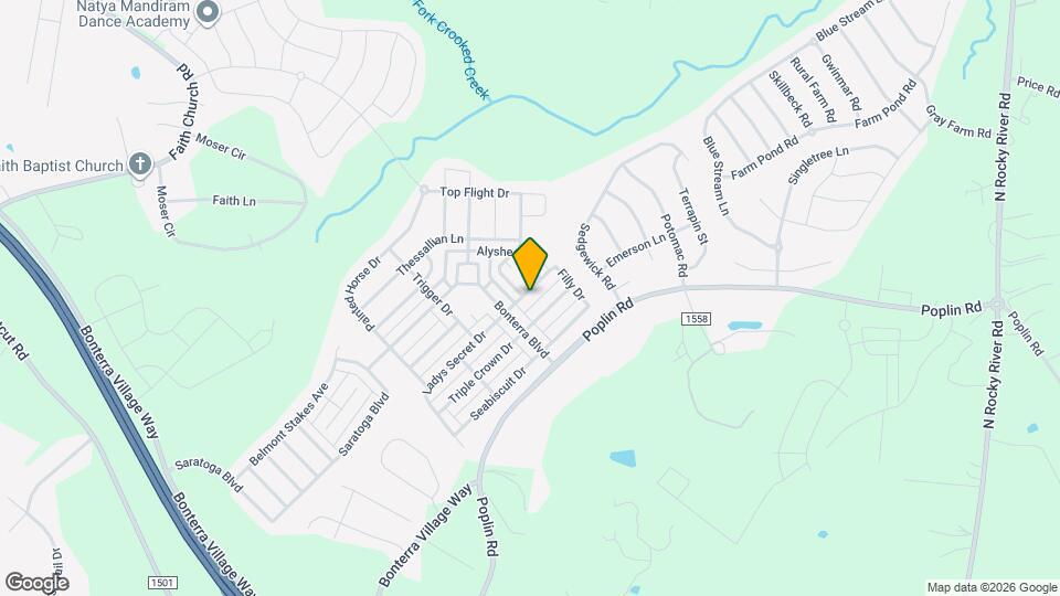 7005 Filly Dr Map and Location Details