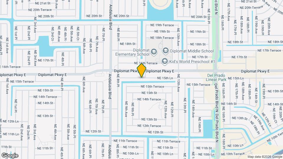 1006 NE 15th Ln Mapa y Detalles de la Ubicación