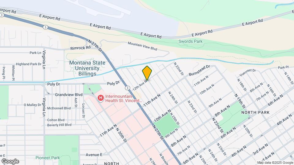 1148 N 25th St Mapa y Detalles de la Ubicación