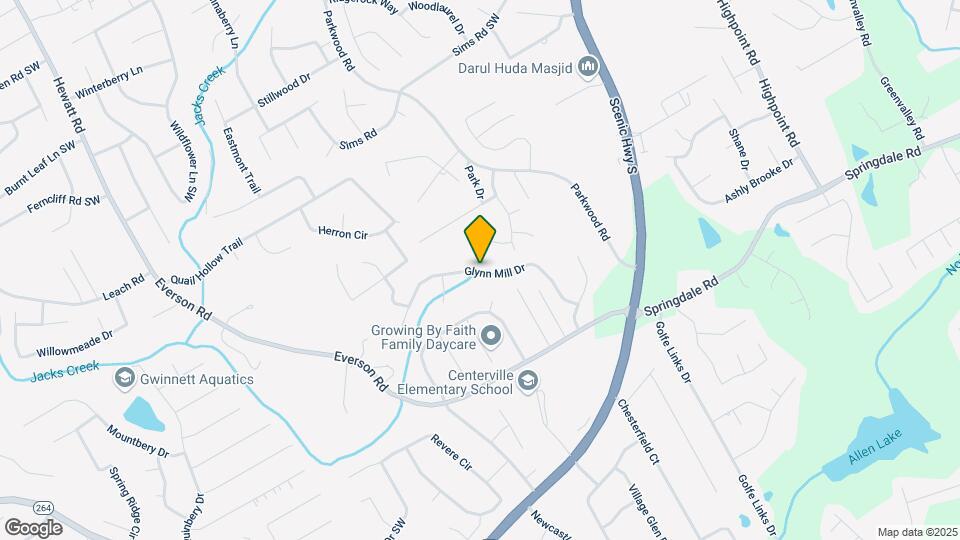 3132 Glynn Mill Dr Map and Location Details