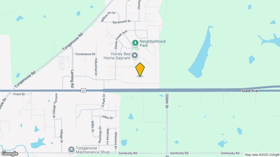 413 S Park Dr Map and Location Details