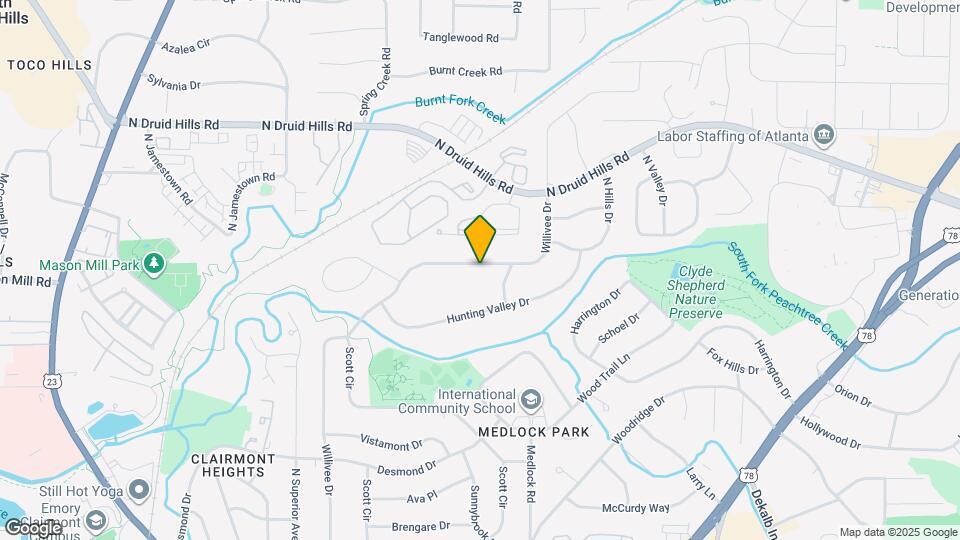 1125 Willivee Dr Map and Location Details