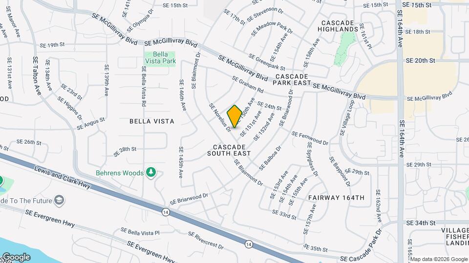 2601 SE 150th Ave Mapa y Detalles de la Ubicación