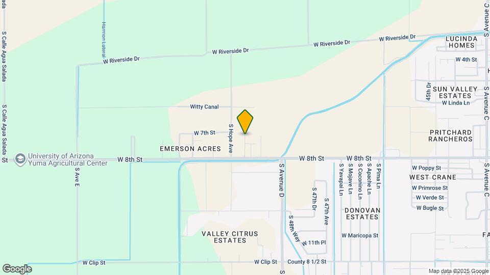 4709 S Willow Ln Map and Location Details