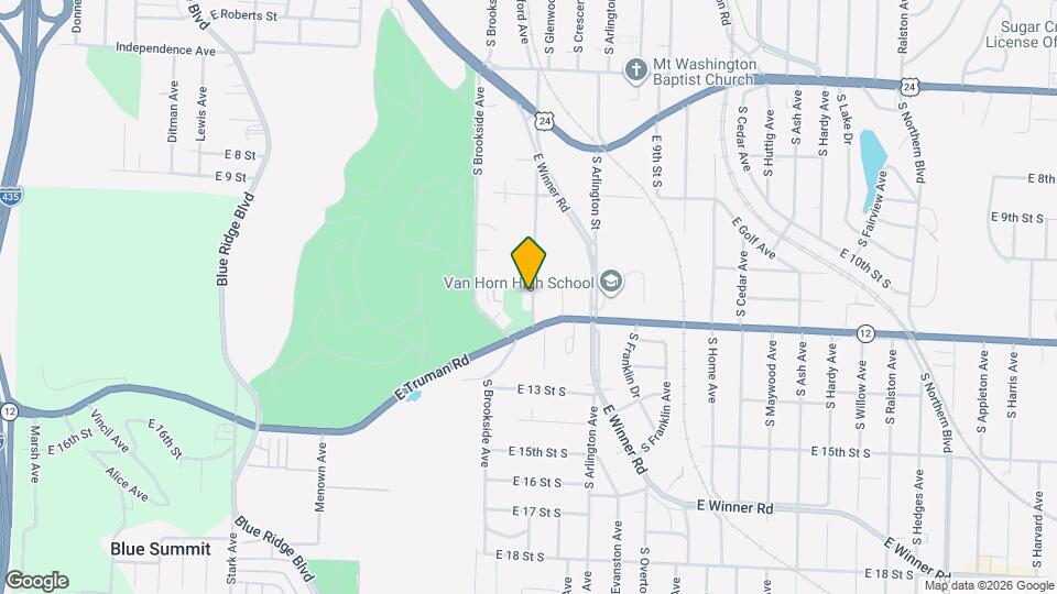 1138 S Glenwood Ave Map and Location Details