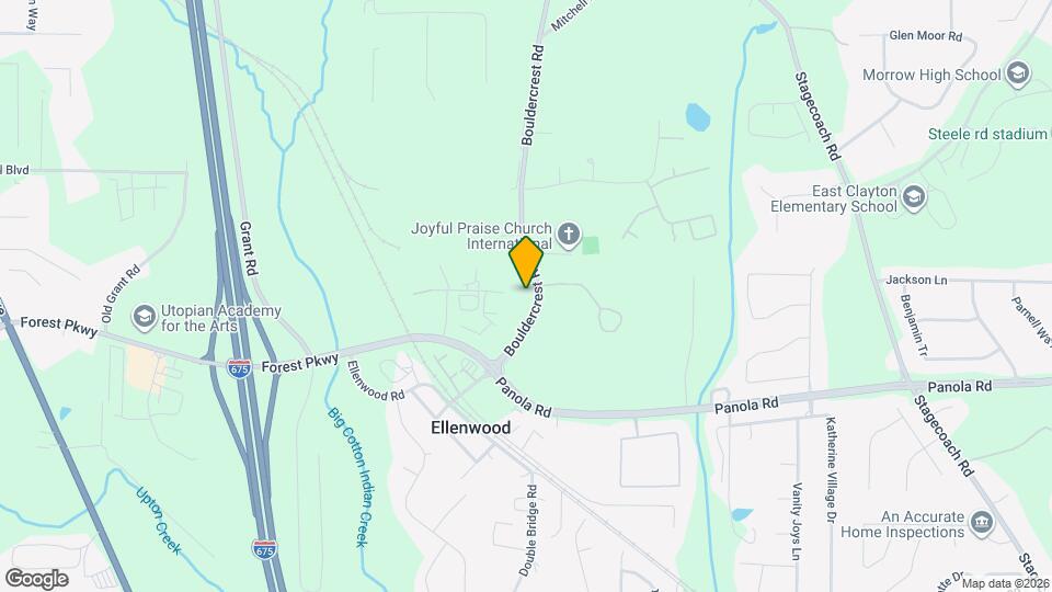5149 Bouldercrest Rd Map and Location Details