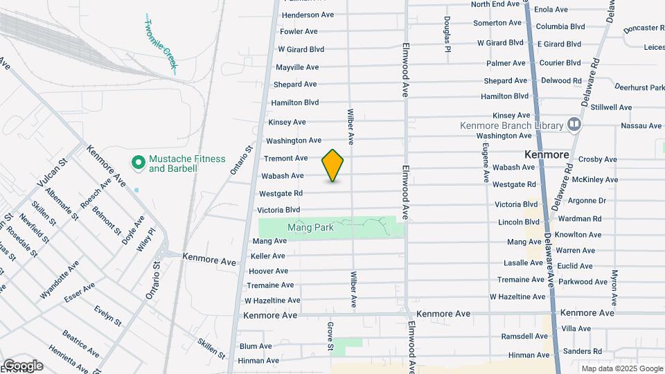 345 Westgate Rd Map and Location Details