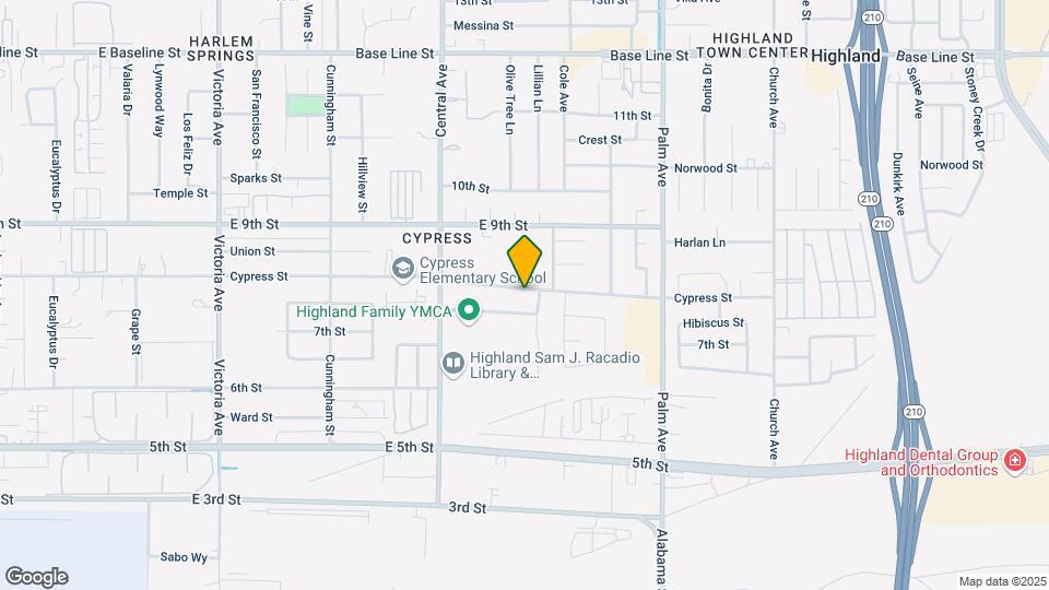 27049 Cypress St Map and Location Details