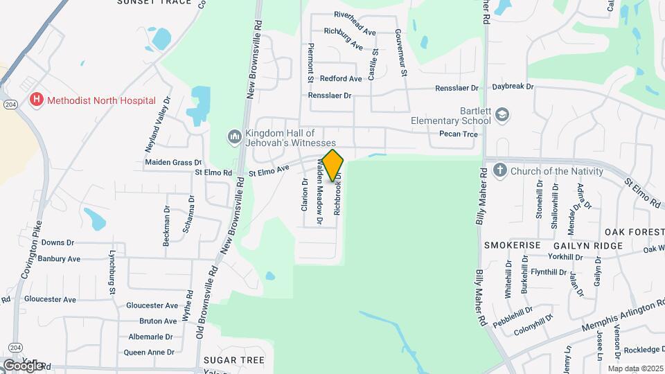 3821 Richbrook Dr Map and Location Details