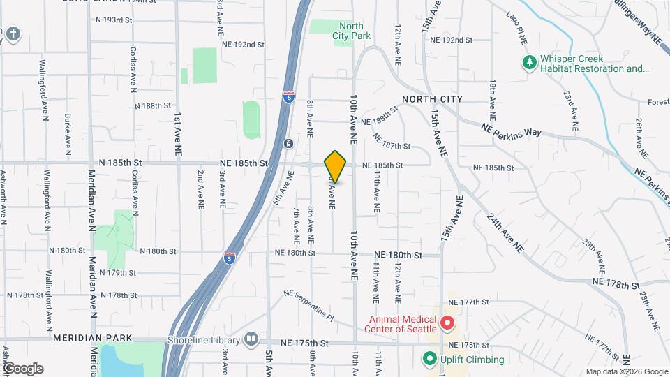 18322 9th Ave NE Map and Location Details