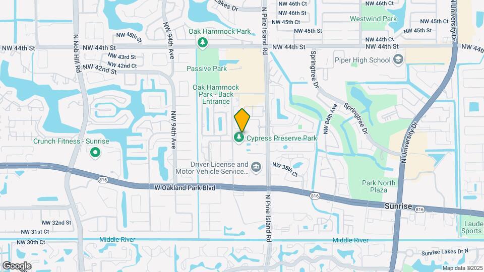 3820 NW 90th Ave Map and Location Details